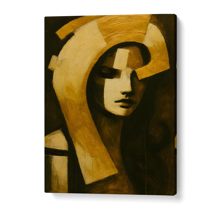 HELMED VISIONARY , EXPRESSIONISM PAINTINGS