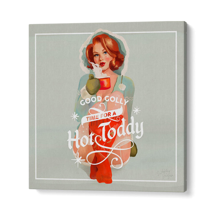 HOT TODDY REDHEAD VINTAGE , BAR & CAFE ART