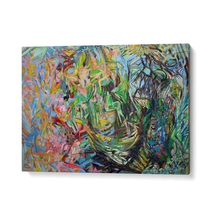 ILLUMINATED FOREST , ABSTRACT PAINTINGS