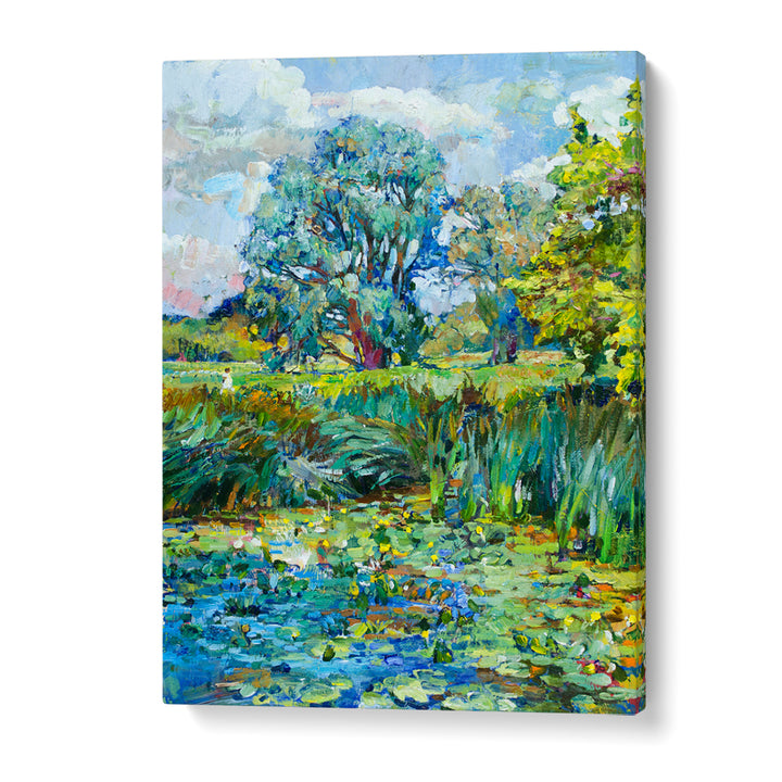 IMPRESSIONIST LILY POND