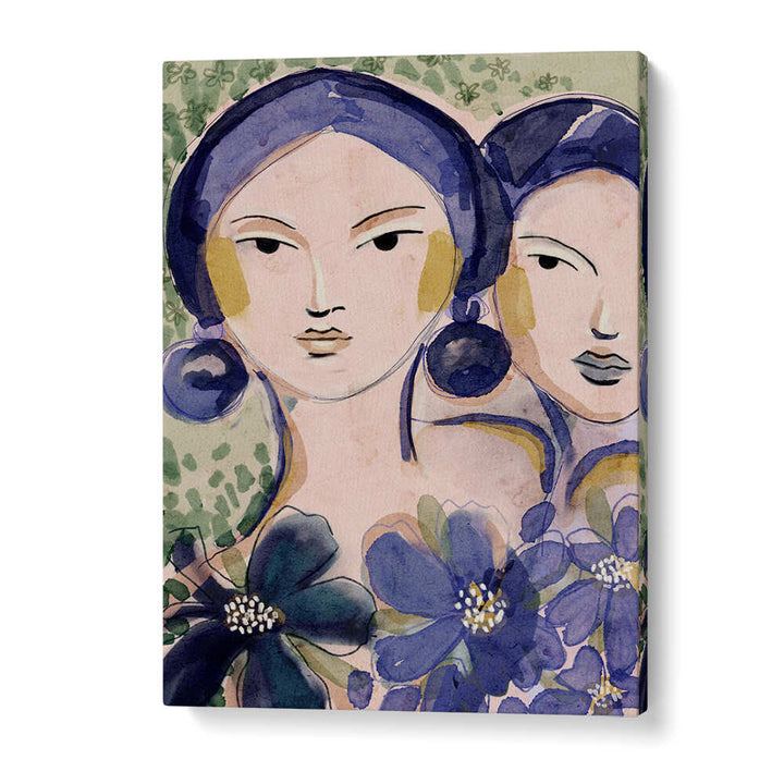 INDIGO TWO , PORTRAITS & FIGURATIVE ILLUSTRATIONS