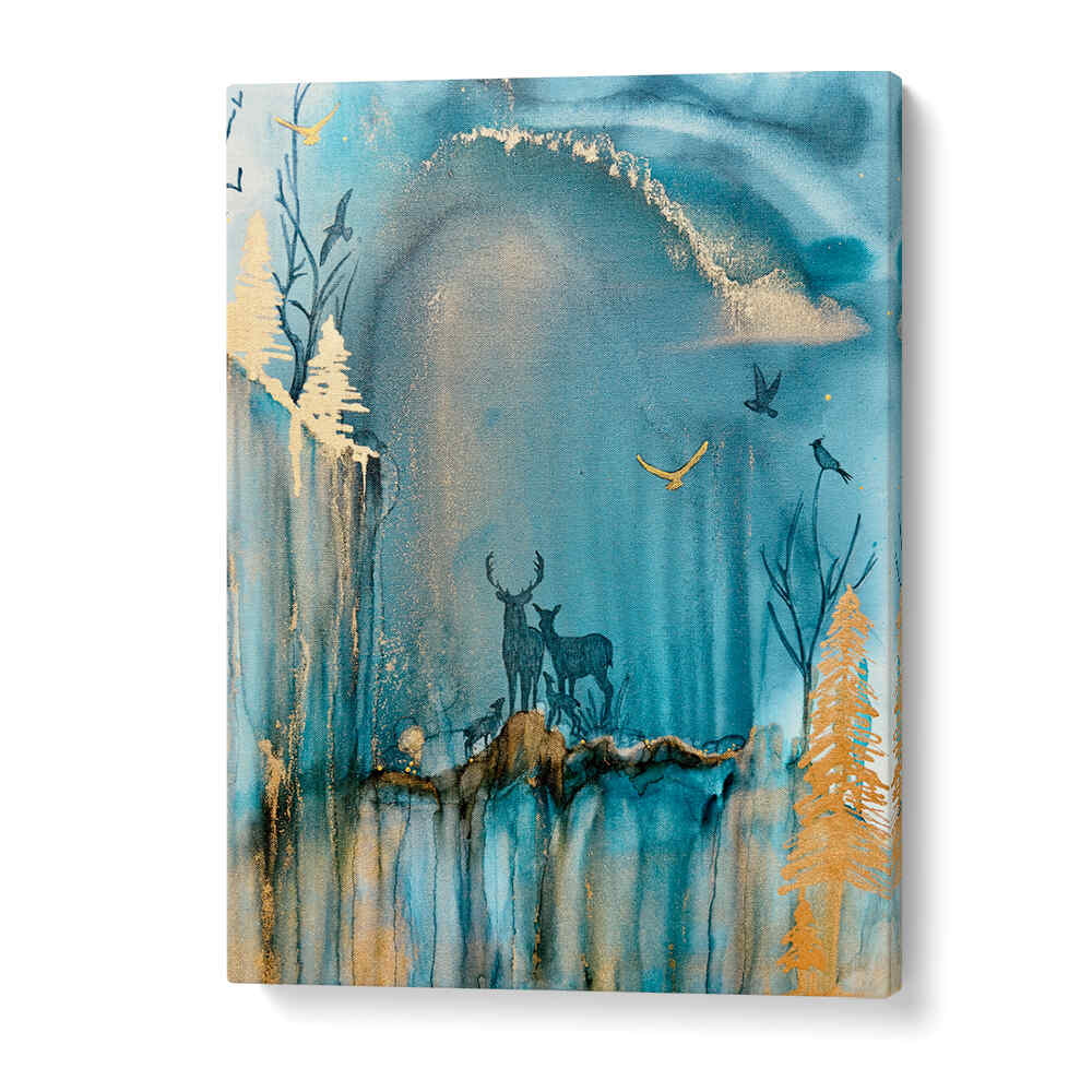 Enchanting INTO THE MYSTIC, KIDS ROOM PAINTINGS with whimsical designs, perfect for sparking imagination in children.