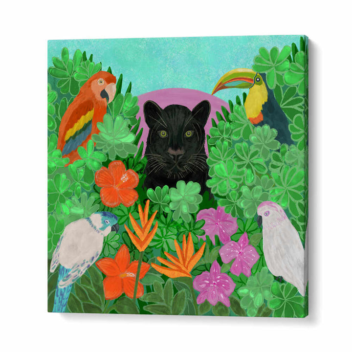 JUNGLE HARMONY , ANIMAL PAINTINGS