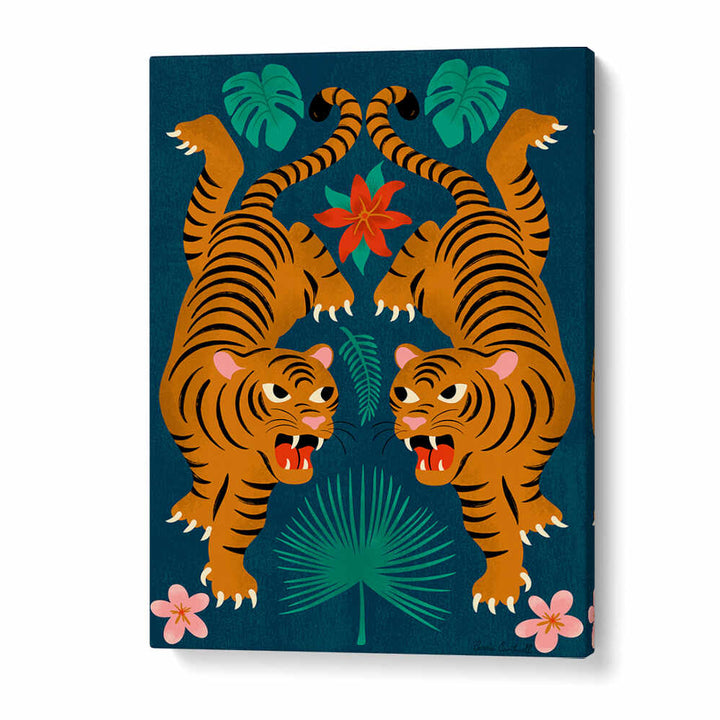 JUNGLE TIGERS I , KIDS ROOM PAINTINGS