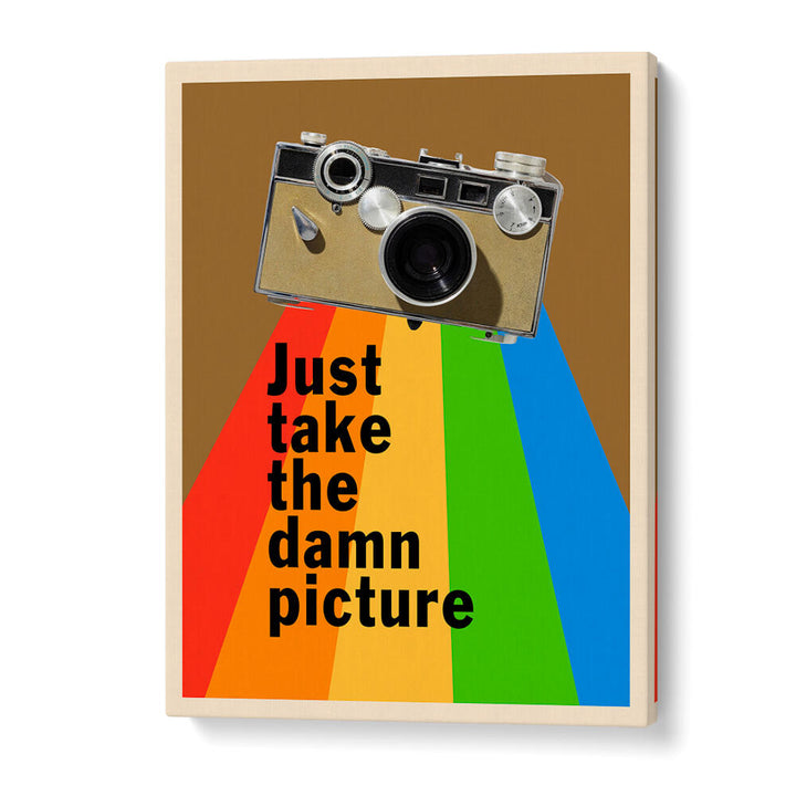 JUST TAKE THE DAMN PICTURE , QUOTES & TYPOGRAPHY POSTERS