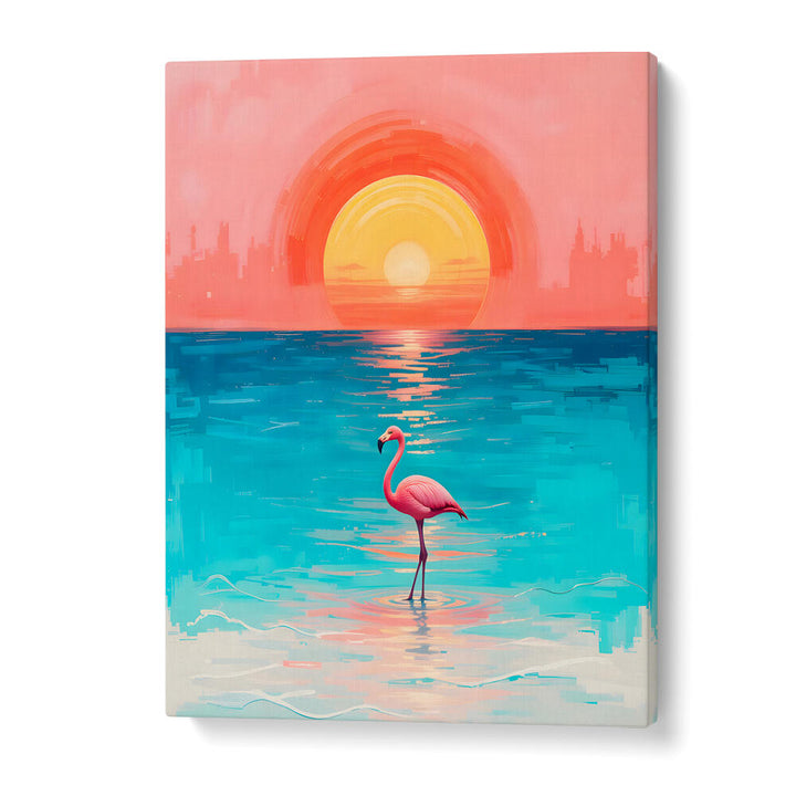 JUST VIBING BY THE SEA , LANDSCAPE PAINTINGS