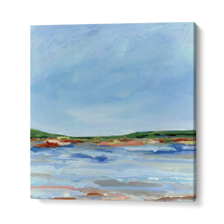 Serene LAKE SIDE, LANDSCAPE PAINTINGS capture the beauty of nature, perfect for outdoor enthusiasts and art lovers.