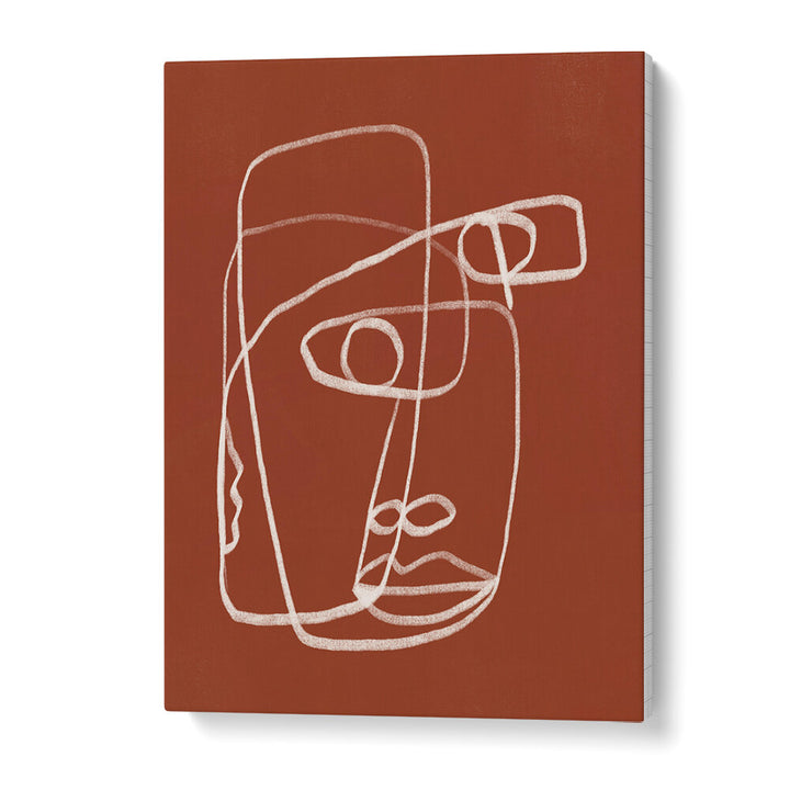 LINE ART TERRACOTTA II , LINE ART PAINTINGS