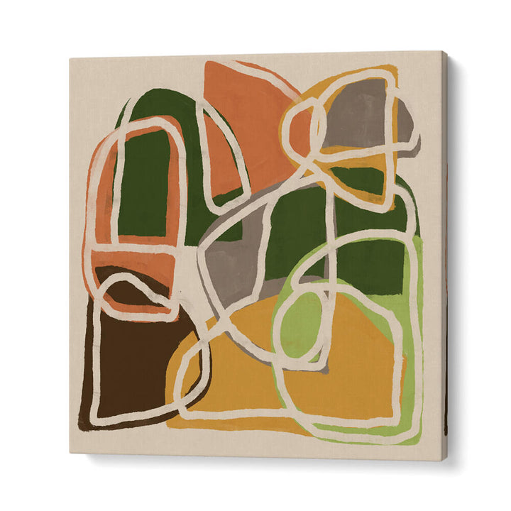 LINES AND SHAPES , ABSTRACT PAINTINGS