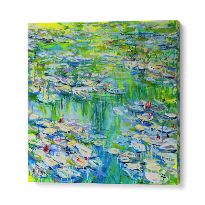 LIQUID SERENITY , FLORAL FLOWER PAINTINGS