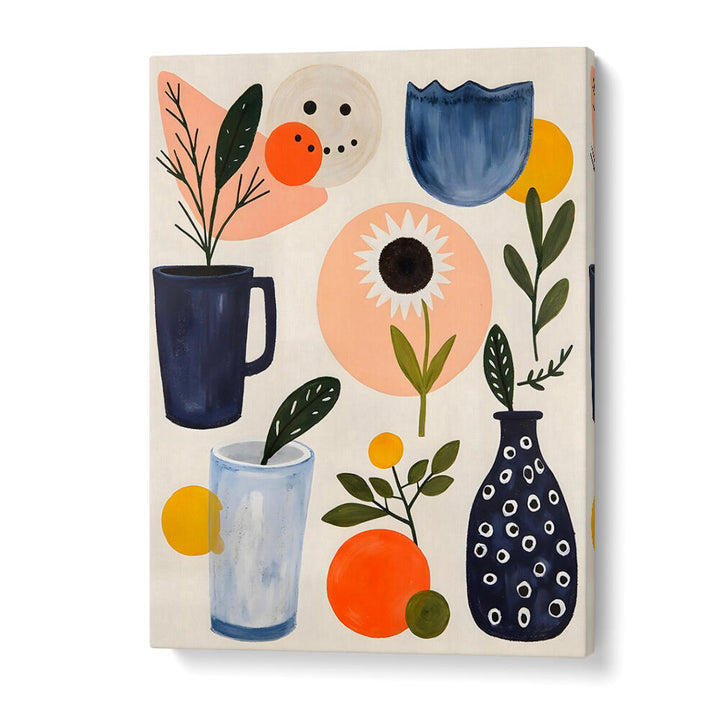 LITTLE THINGS II , FLORAL FLOWER PAINTINGS