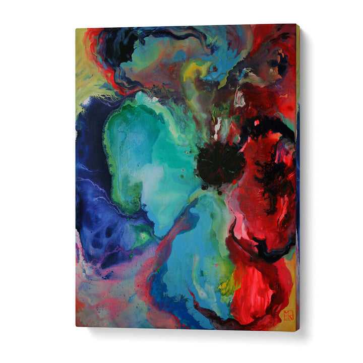 LOVERS POPPY , FLORAL FLOWER PAINTINGS