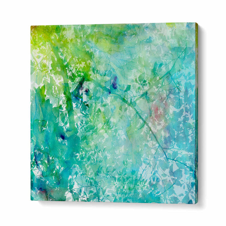 LUSH GREEN HUES , ABSTRACT PAINTINGS