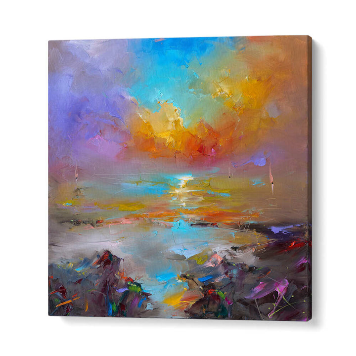 MAGIC SUNSET ,ABSTRACT PAINTINGS
