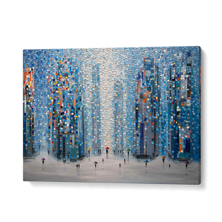 METROPOLITAN DREAMS , MODERN IMPRESSIONISM PAINTINGS