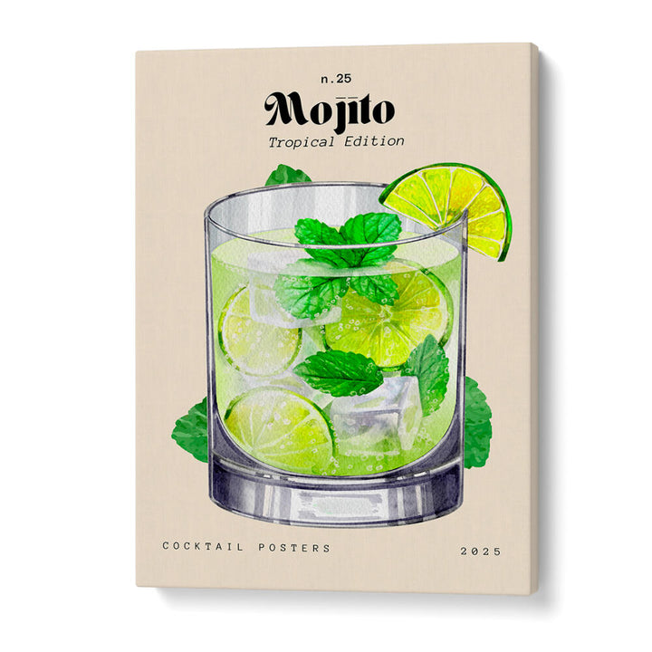 MINTY LIME REFRESH , BAR & CAFE ART