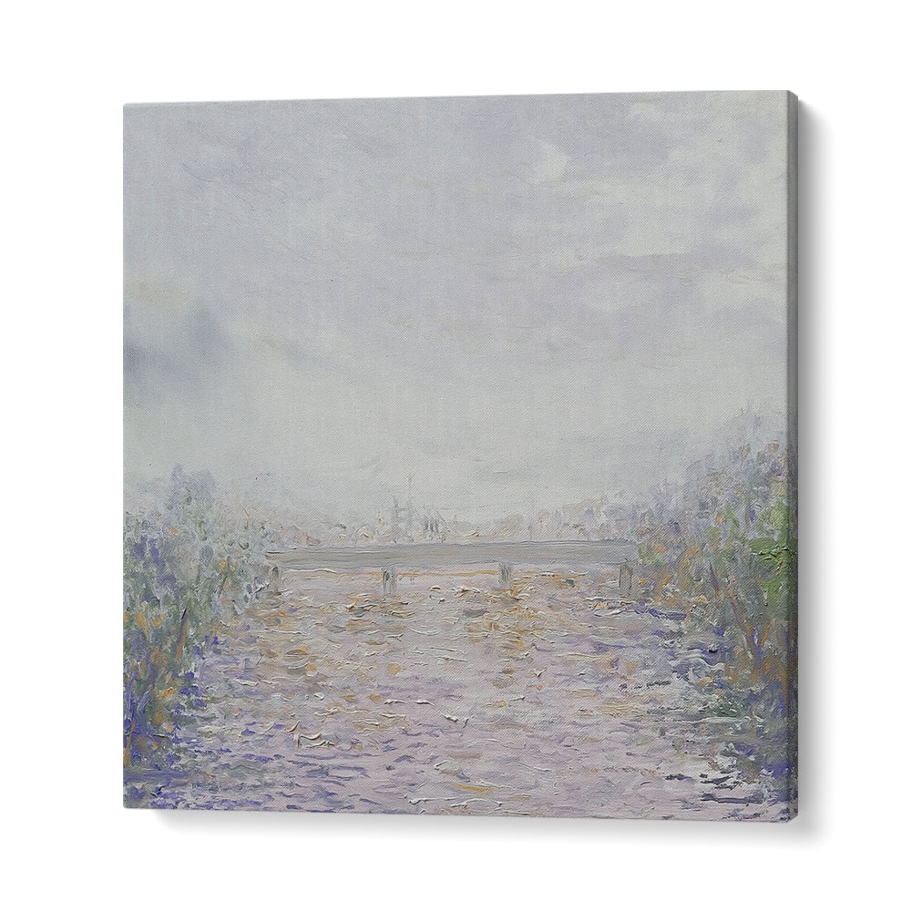 MISTY RIVER LANDSCAPE