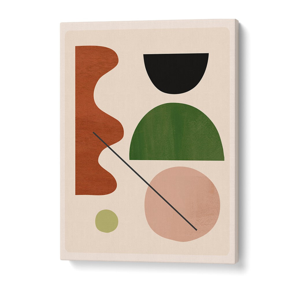 Stylish ABSTRACT MINIMAL SHAPES, GEOMETRIC ART PRINTS featuring bold colors and modern design for your space.