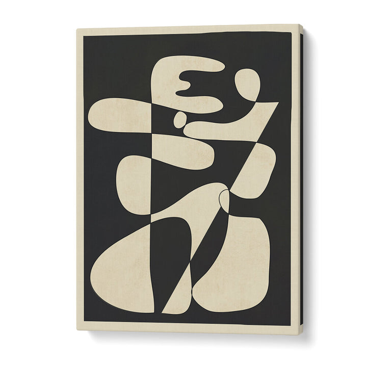 MODERN ABSTRACT CONTRAST – NOIR , ABSTRACT PAINTINGS