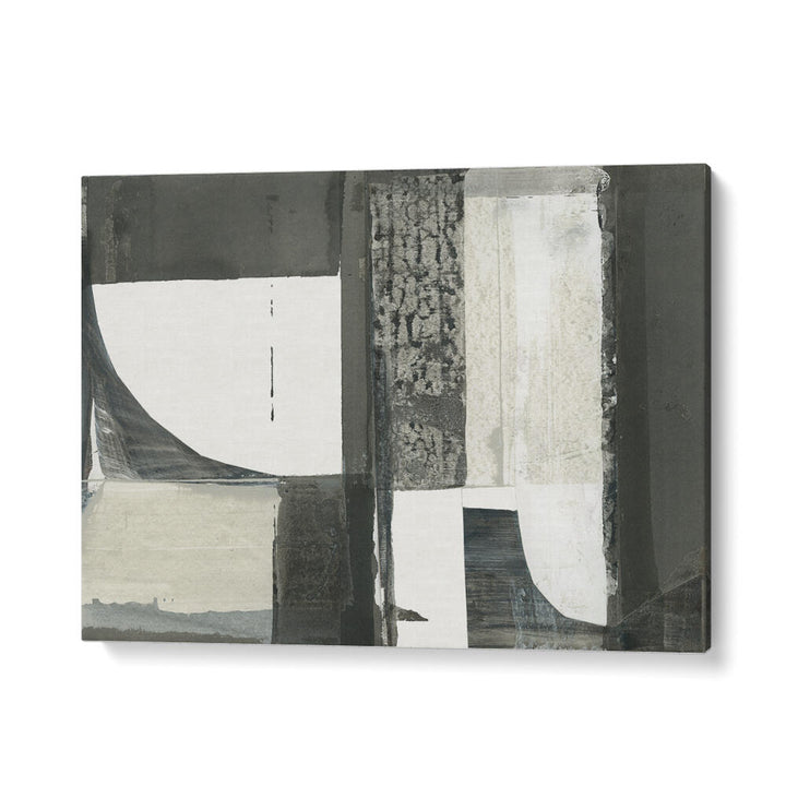 Elevate your decor with MONOCHROME SHAPES LIGHT II, stunning ABSTRACT PAINTINGS showcasing elegant shapes and textures.