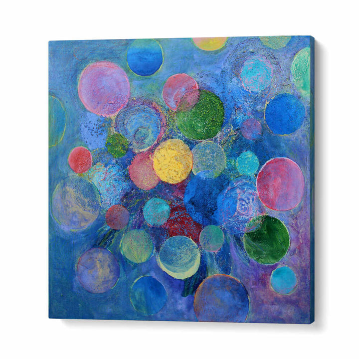 MOON BLOOMS , ABSTRACT PAINTINGS