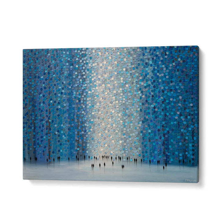 MOONLIHJT WALK , MODERN IMPRESSIONISM PAINTINGS
