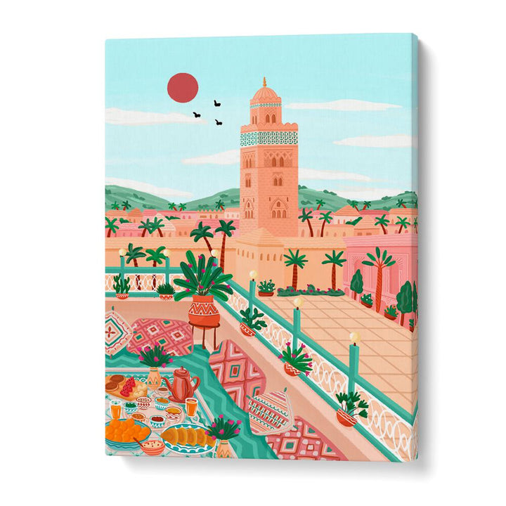 MOROCCAN MORNING BLISS , TRAVEL POSTERS