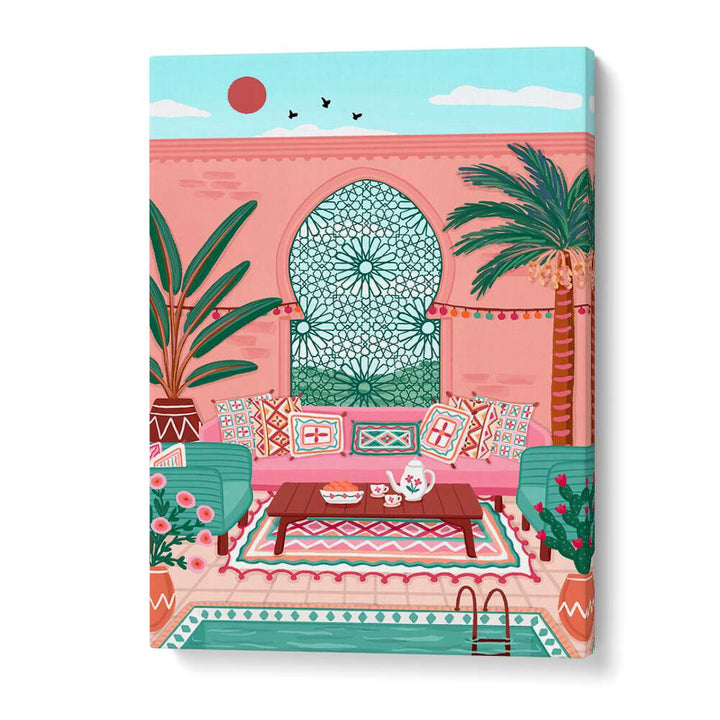 MOROCCO HOTEL , TRAVEL POSTERS