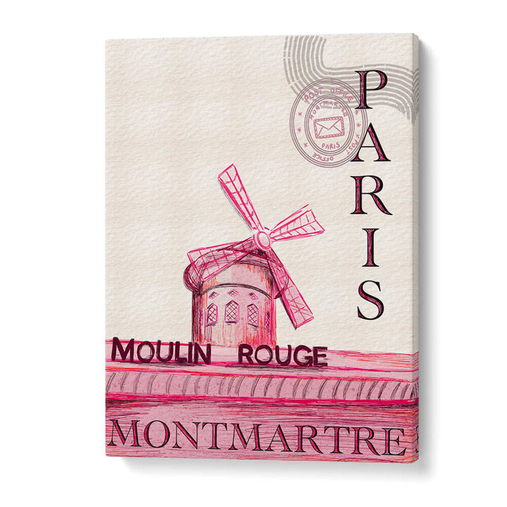 MOULIN ROUGE PARIS , TRAVEL POSTERS