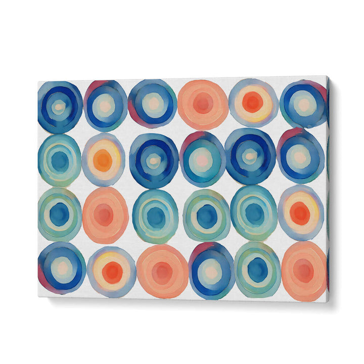 MULTI COLOURED  CIRCLES , ORGANIC FORMS