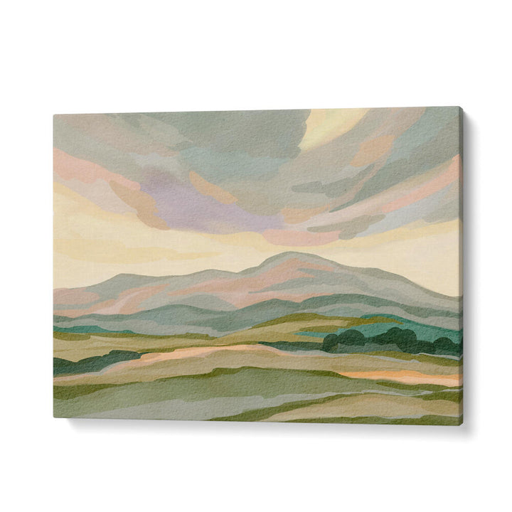 MUTED MOUNTAIN LANDSCAPE
