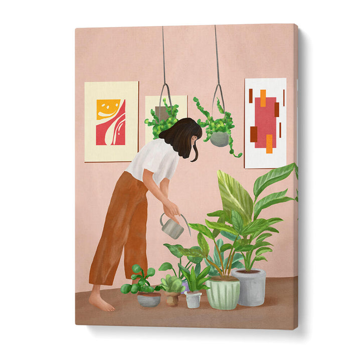 WHERE I DON'T FEEL ALONE , BOHO ART PAINTINGS
