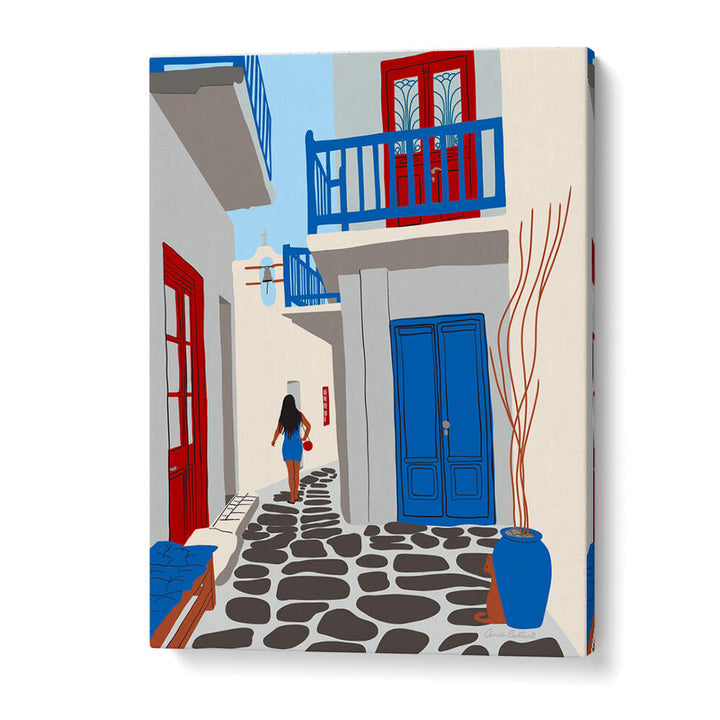 MYKONOS ALLE , TRAVEL POSTERS