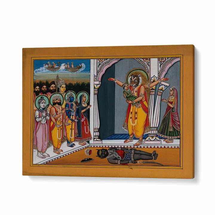 NARASIMHA, THE LION-HEADED AVATAR OF VISHNU