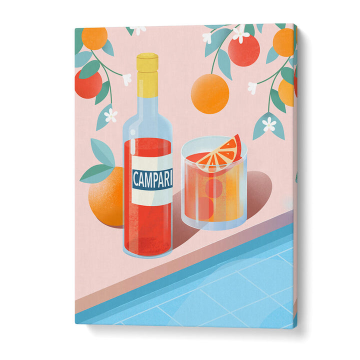 NEGRONI COCKTAIL , BAR & CAFE ART