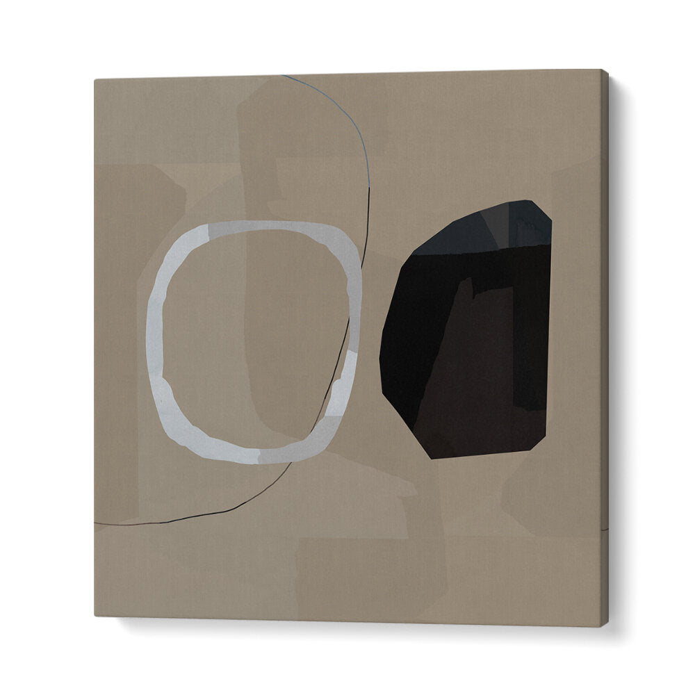 Neutral Shapes II, abstract paintings featuring minimalist design, perfect for modern home decor enhancement.