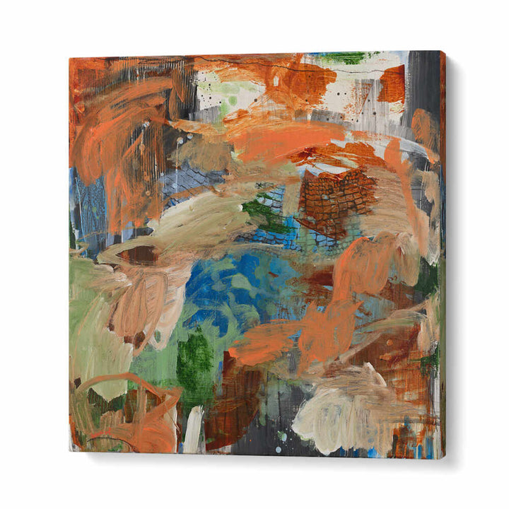 OLD TOWN , ABSTRACT PAINTINGS