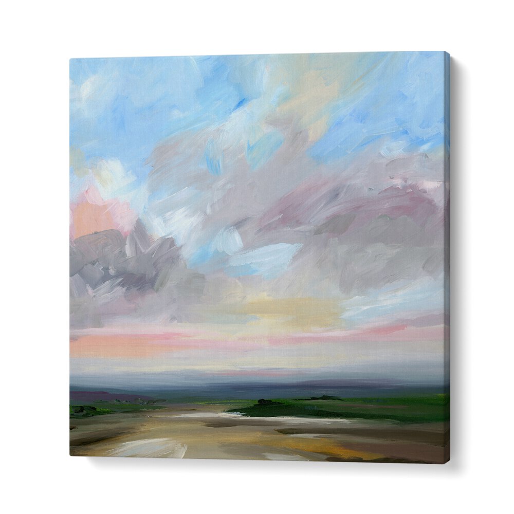 Stunning OPEN ROAD, ABSTRACT PAINTINGS capture the essence of adventure and freedom in vibrant colors and brushstrokes.