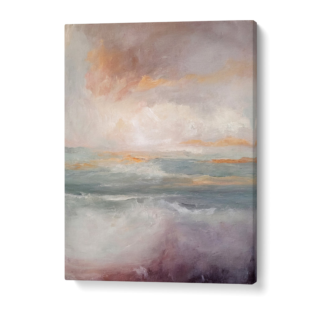 Transform your space with ON MYSTIC SEAS, ABSTRACT PAINTINGS, evoking serene ocean beauty and tranquility.