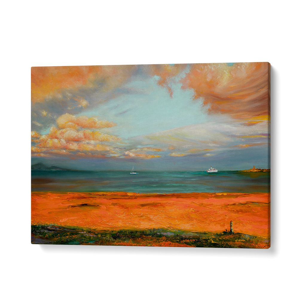 ORANGE SKY SEASCAPE