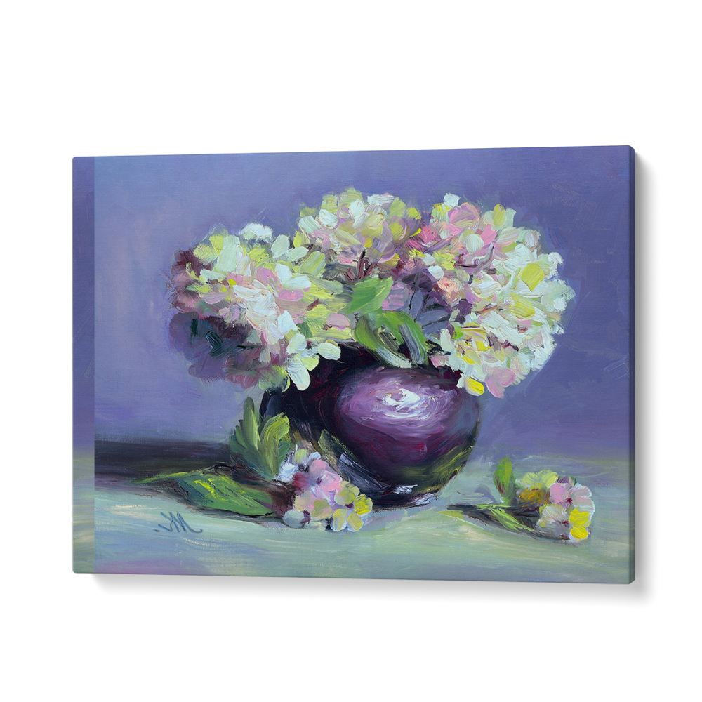 PAINTERLY HYDRANGEAS IN VASE