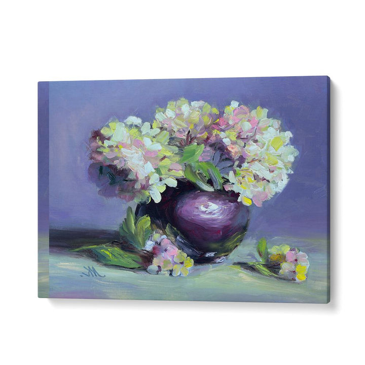 PAINTERLY HYDRANGEAS IN VASE