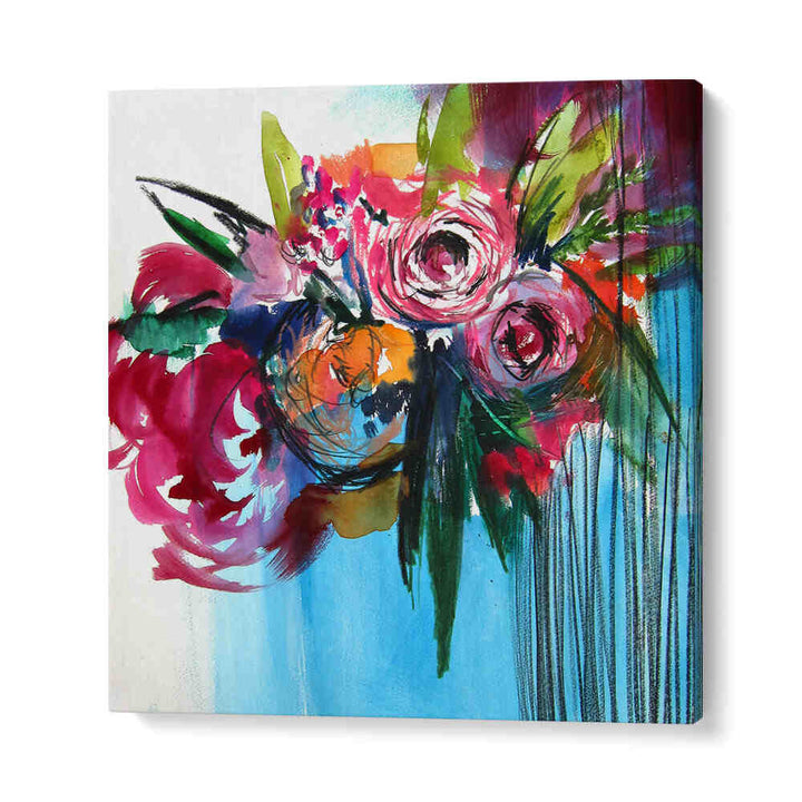 PARADISO , FLORAL FLOWER PAINTINGS
