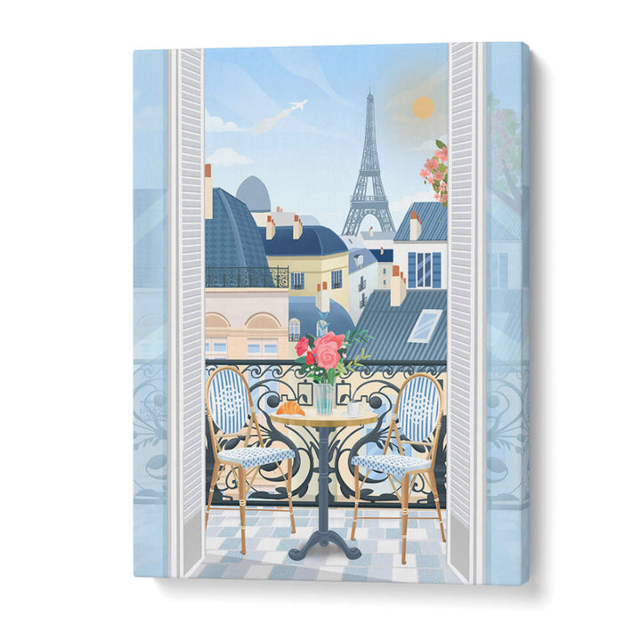 PARIS TERRACE , TRAVEL POSTERS