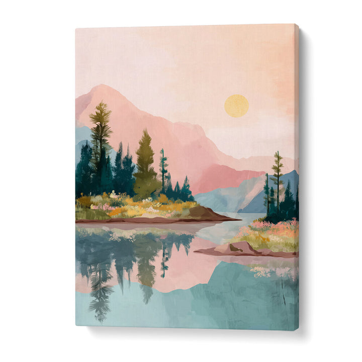 PASTEL MODERN LAKE