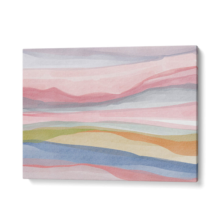 PASTEL WATERCOLOUR LANDSCAPE