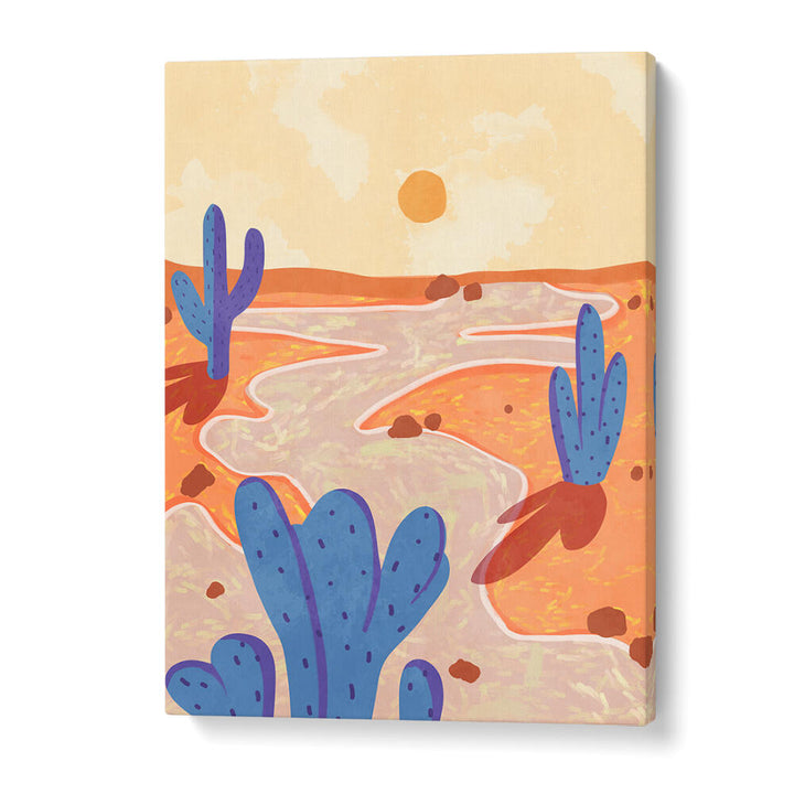 PATH THROUGH THE PAINTED DESERT , LANDSCAPE PAINTINGS