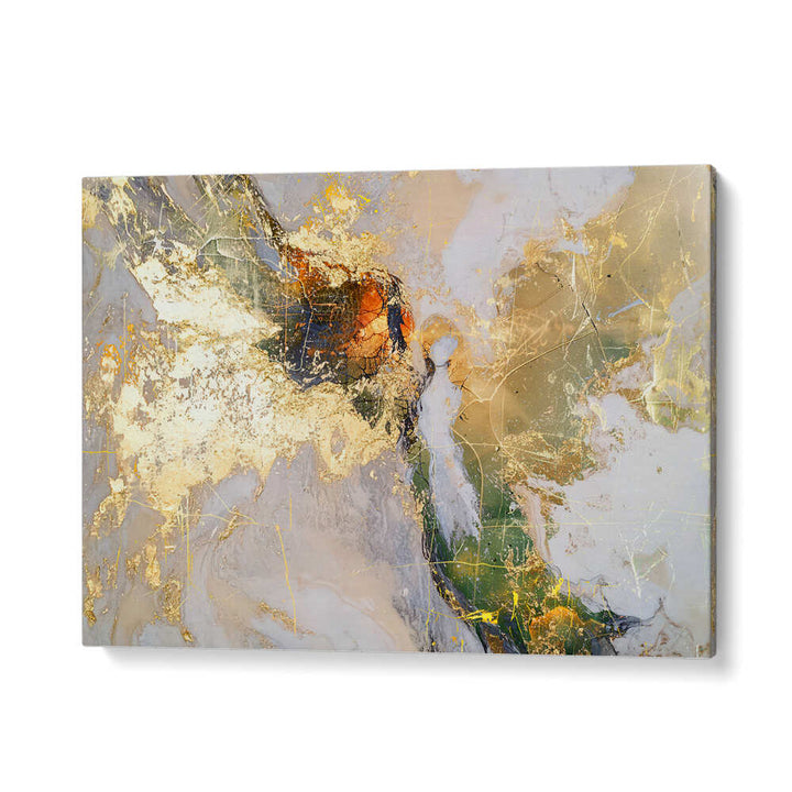 POPPIES ART ILLUSTRATION II , ABSTRACT PAINTINGS