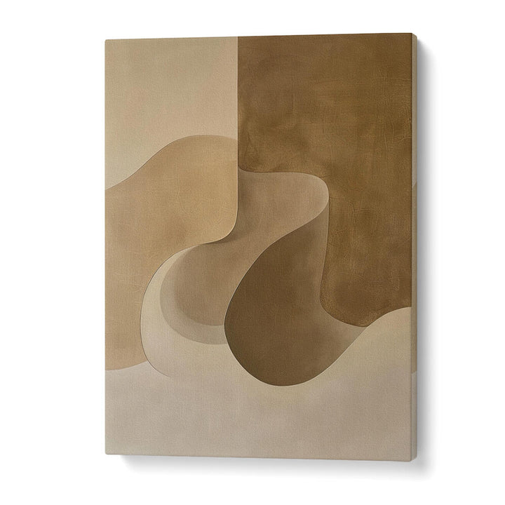 POSTER CANVAS BEIGE ABST XII , ABSTRACT PAINTINGS