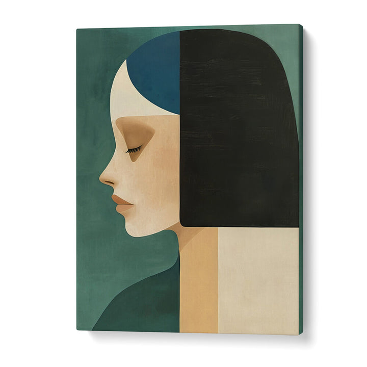 POSTER MINIMALIST PORTRAIT II , PORTRAITS & FIGURATIVE ILLUSTRATIONS